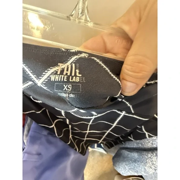 Tail White Label Black XS Wicking Skort‎ Elastic Waist Pockets Golf Pickleball - Picture 4 of 4